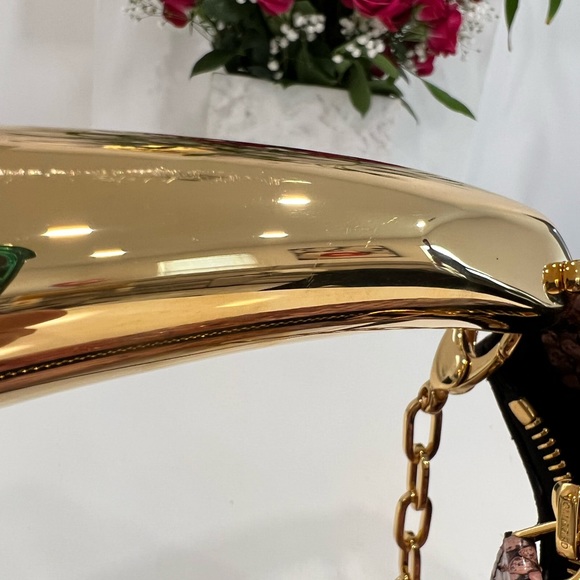 Tom Ford Python Bianca Mini Hobo Bag - Picture 14 of 16